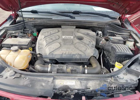 2014 Jeep Grand Cherokee Overland z USA, uszkodzony, nr VIN 1C4RJFCM1EC389355